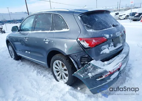 2014 Audi Q5 2.0T Premium from USA, damaged, VIN WA1LFAFP0EA034988